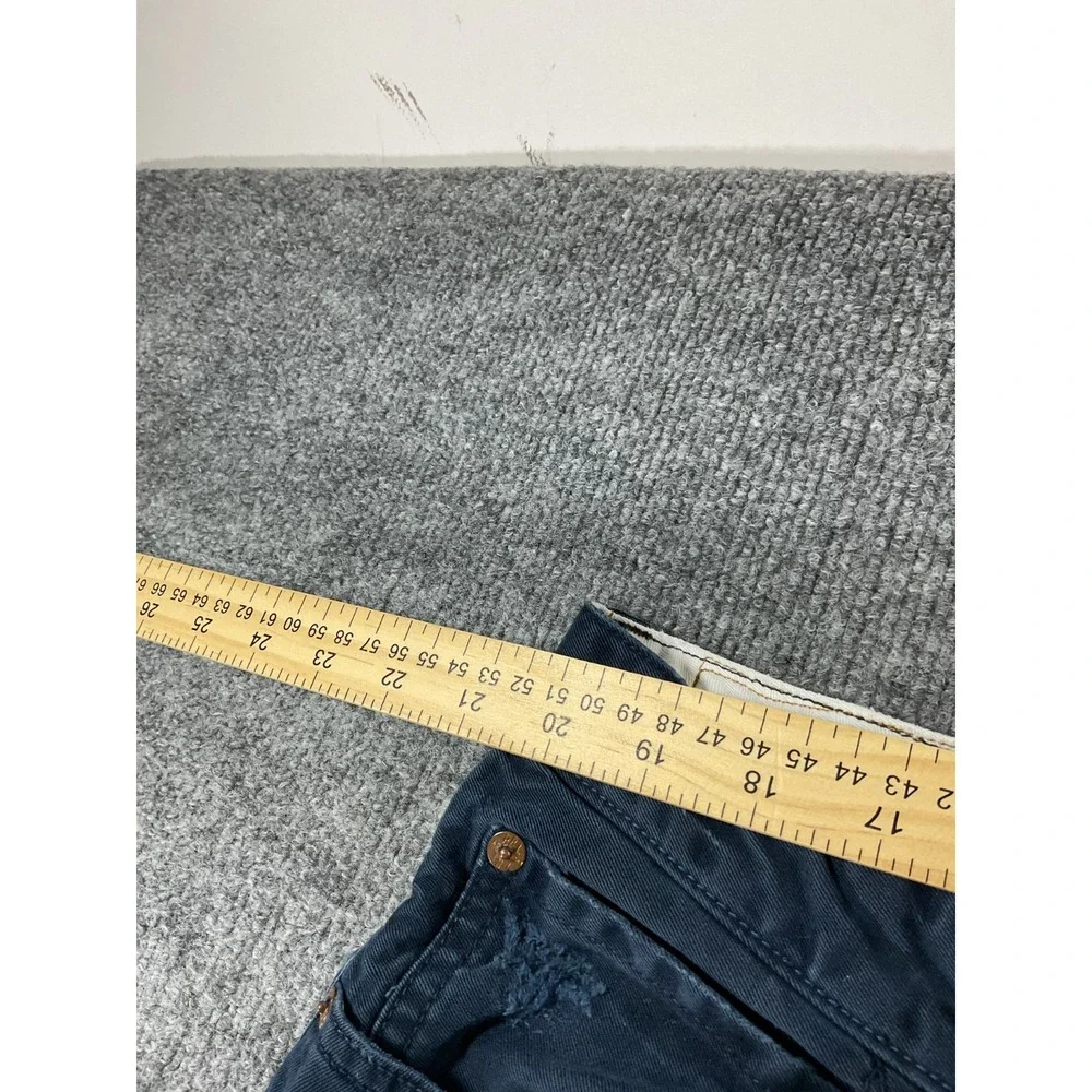Polo Ralph Lauren Hanford Pants Men's 42x30 Navy Blue 100% Cotton Vintage